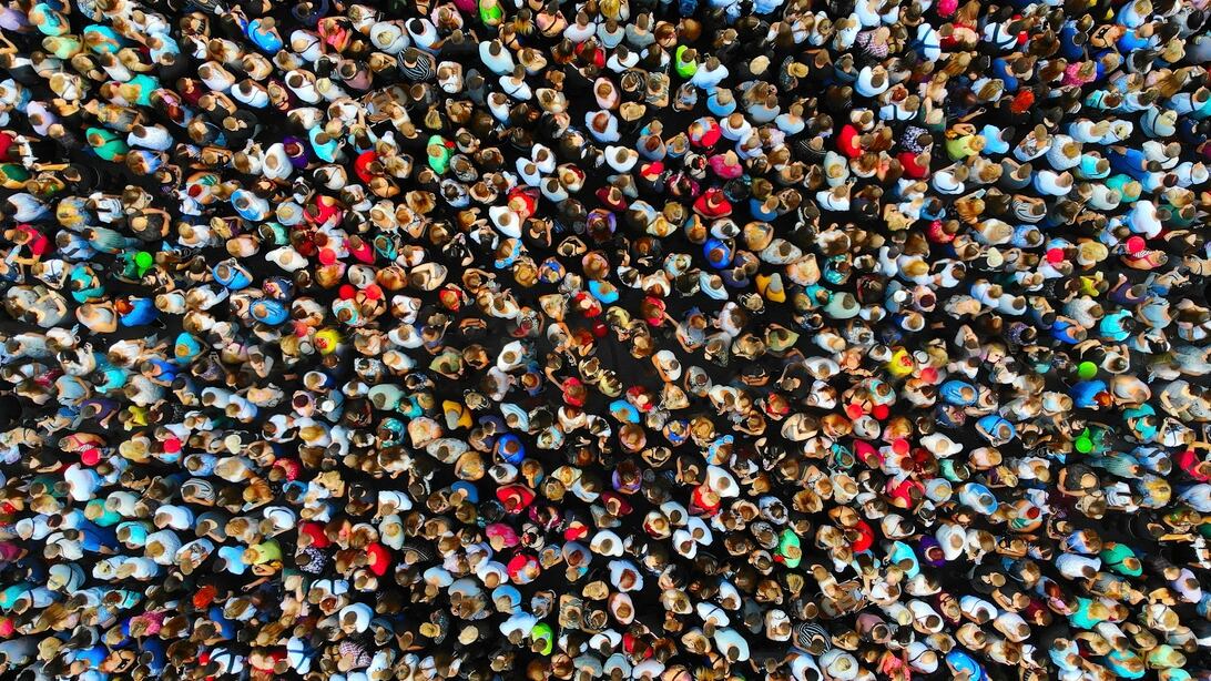 Over the last year, the population around the globe grew by 75 million people.