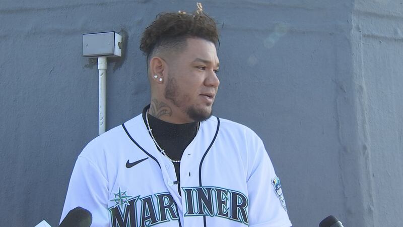 Felix Hernandez All-Star flag raising