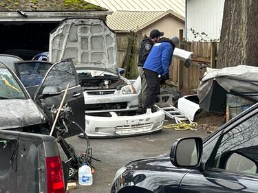 Months of investigating and surveillance led to the recovery of 14 stolen vehicles, several trailers, ATVs, stolen engines, and car parts, according to Kent Police.