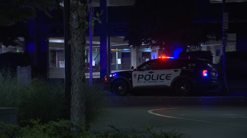 Scene of fatal shooting at the AMC theaters at the Kent Station shopping center.