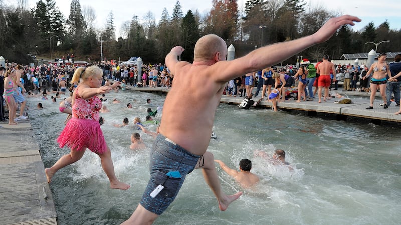 Cold plunge, warm tents: Tacoma’s Polar Bear Plunge returns New Year’s Day