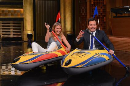 NEW YORK, NY - JULY 15: Cameron Diaz visits "The Tonight Show Starring Jimmy Fallon" at Rockefeller Center on July 15, 2014 in New York City. (Photo by Theo Wargo/NBC/Getty Images for "The Tonight Show Starring Jimmy Fallon")