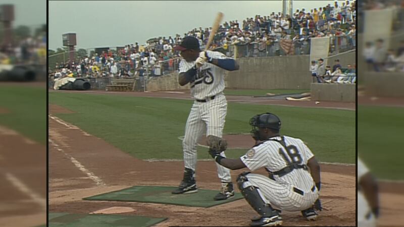 A young, unknown David Ortiz wows the crowd.