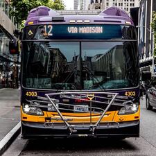A King County Metro bus.