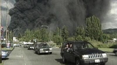 A gas pipeline operated by the Olympic Pipe Line Company exploded and killed three people in Bellingham.