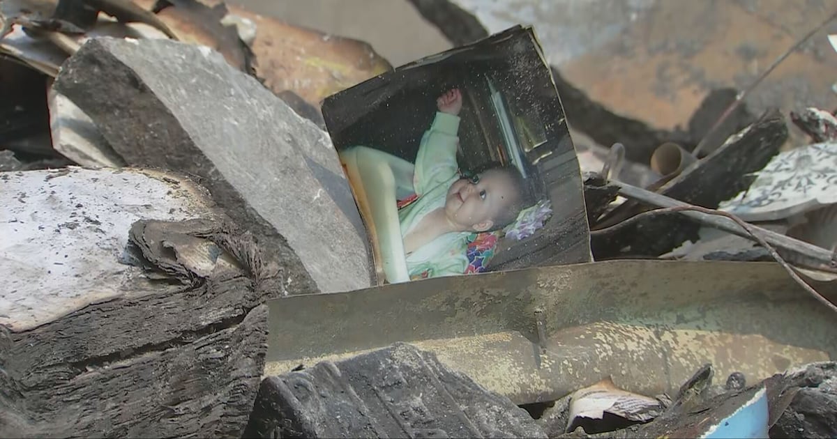 Spokane family looking at the bright side after losing everything in wildfire