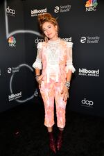 In this image released on October 14, Lauren Daigle poses backstage at the 2020 Billboard Music Awards, broadcast on October 14, 2020, at the Dolby Theatre in Los Angeles, Calif.