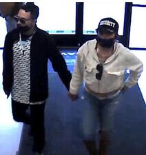 Police are looking for these alleged car thieves.