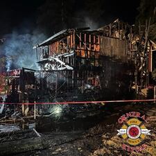 Silverdale house fire
