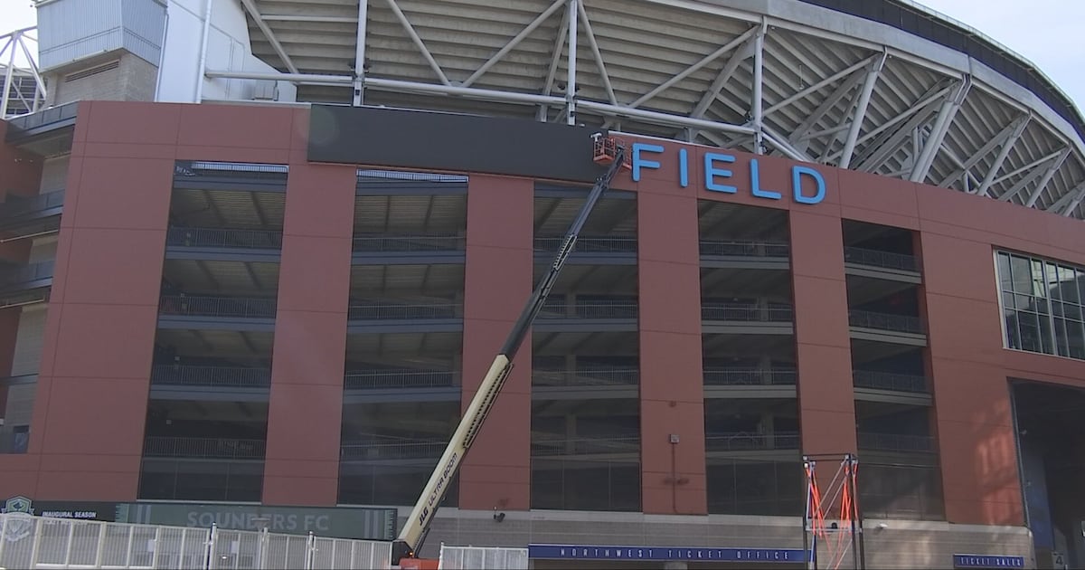 Seattle's Lumen Field transforms for World Cup as first match approaches