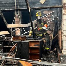 Crews tried to save a house in Snohomish, but the age of the home, distance of a hydrant, and the danger posed to firefighters made it impossible.