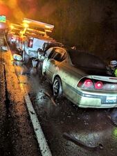 Six Washington State Department of Transportation workers were just trying to do their jobs when a driver believed to be under the influence slammed into their trucks.