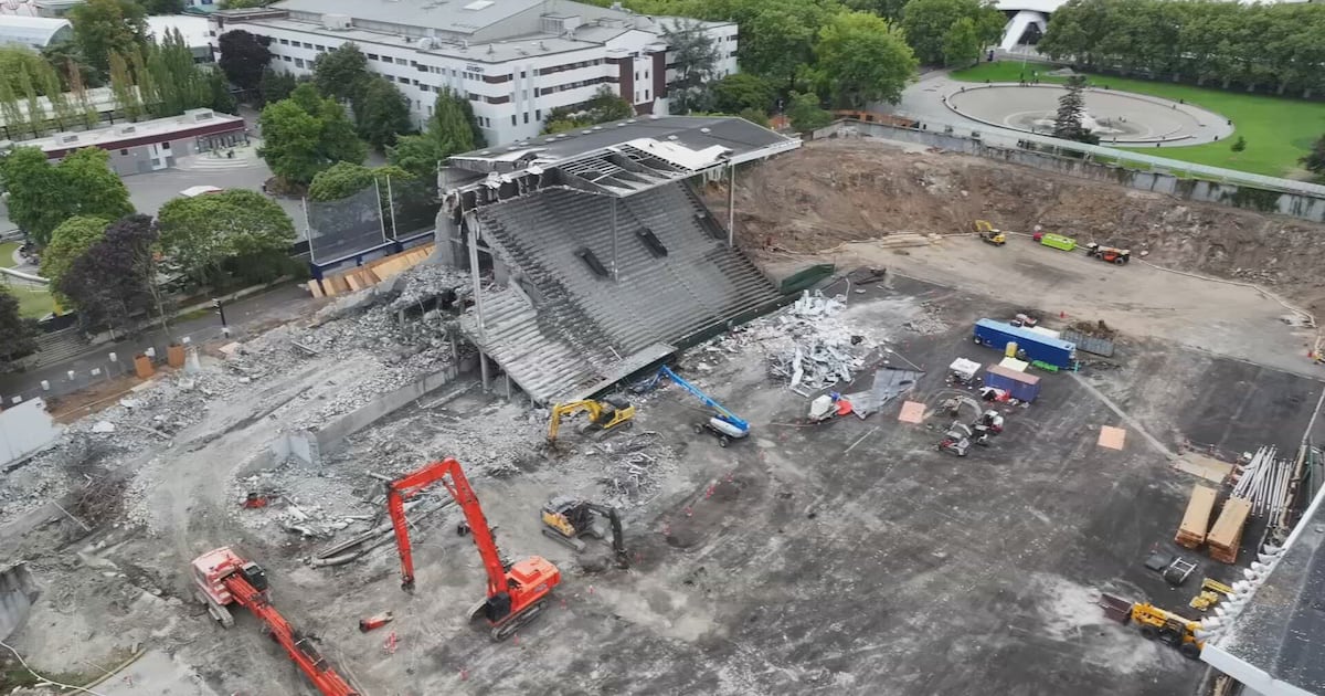 Demolition of Seattle Center’s Memorial Stadium continues