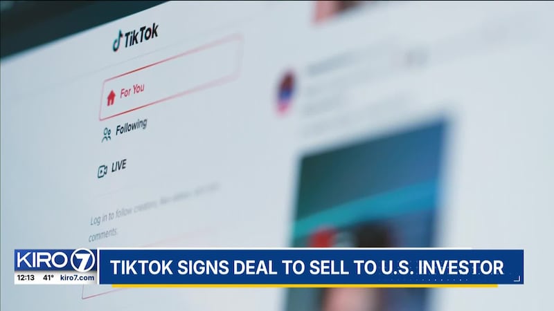 VIDEO: TikTok signs deal to sell to U.S. investor