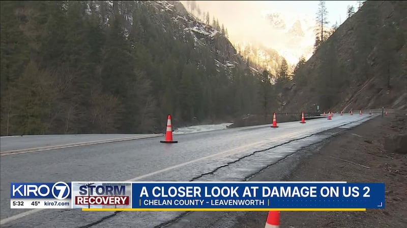 VIDEO: A closer look at damage on US 2