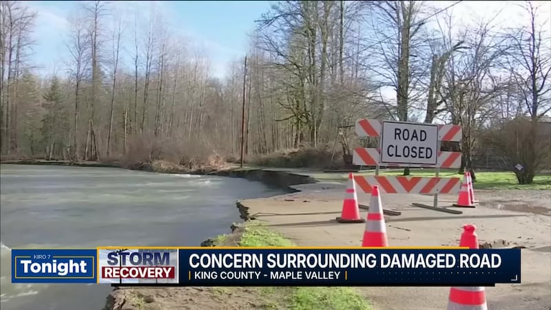 VIDEO: Concern surrounding damaged road