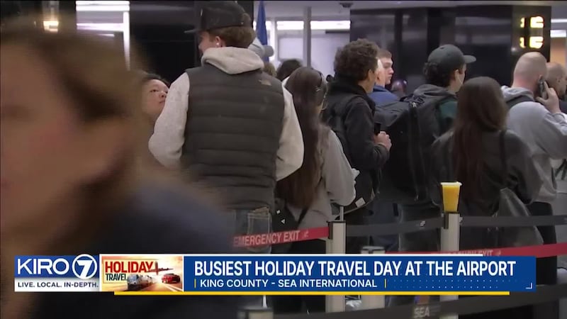 VIDEO: How is SEA handling extra holiday travelers?