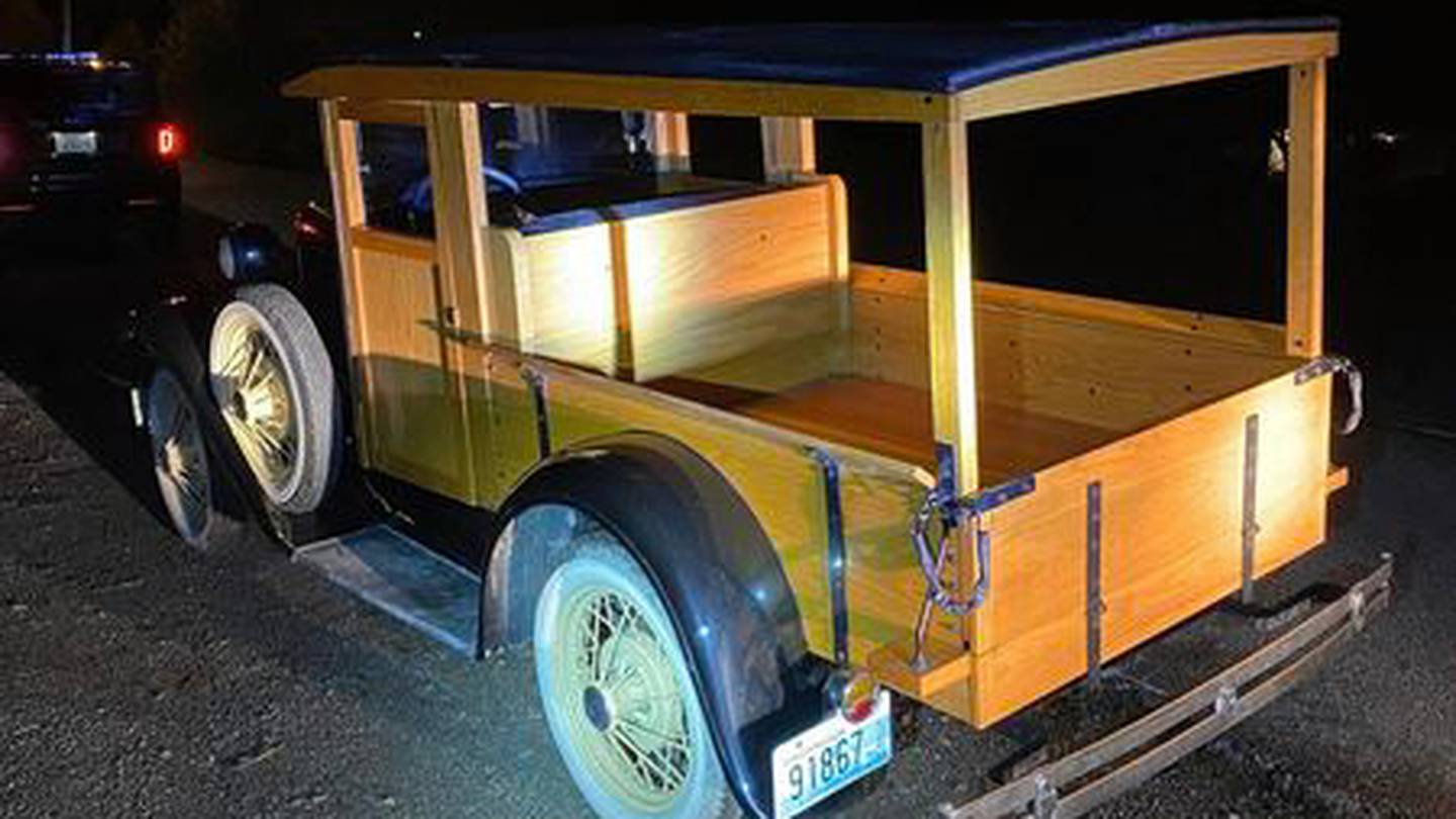 Classic Model A truck returned to owner after it was stolen during a home  burglary