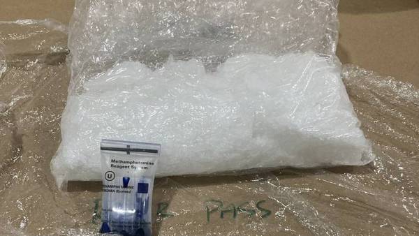 Attempted traffic stop in North Sound leads to crash, discovery of more than a pound of meth