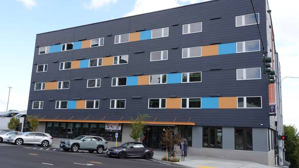 Ribbon cutting for new affordable housing for low-income seniors in Tacoma