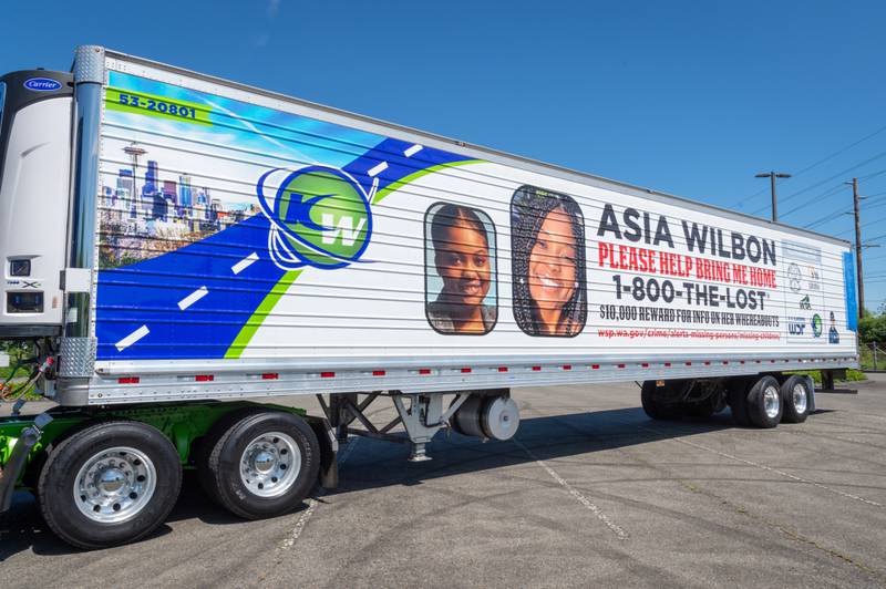 Asia Wilbon on Homeward Bound truck