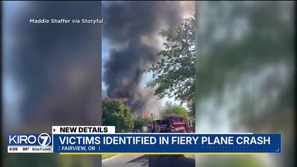 VIDEO: Victims identified in fiery plane crash