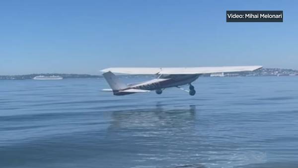 Pilot shares moments of plane crash near Alki Beach