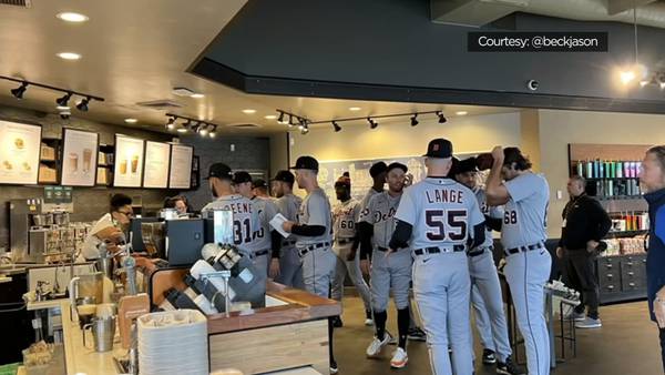 VIDEO: Tigers rookies sent on coffee run