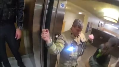 Routine call strands Tacoma PD officers in elevator, Tacoma Fire to the rescue