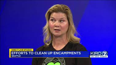 VIDEO: Andrea Suarez of 'We Heart Seattle' speaks on organization's efforts to clean up encampments