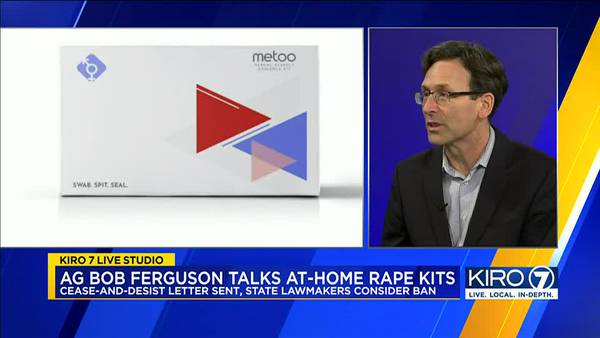 VIDEO: AG Bob Ferguson explains issues with do-it-yourself rape kits
