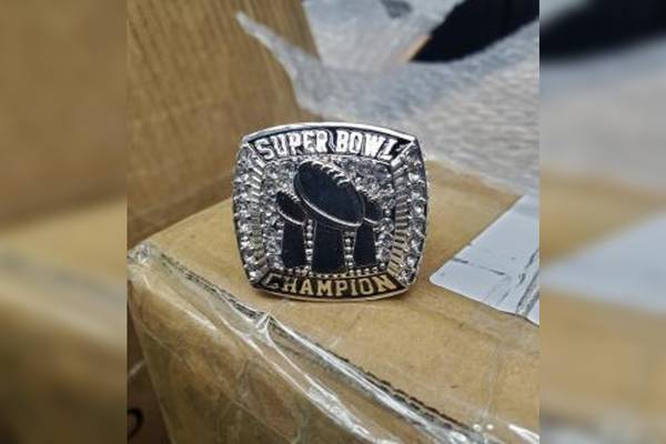 Counterfeit NFL Super Bowl championship rings seized by federal agents