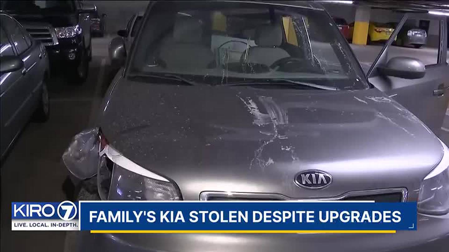 西雅图一家人表示，尽管努力升级汽车装置，他们的起亚仍然被盗