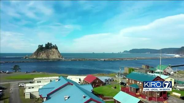 VIDEO: Quileute Tribe hoping for infrastructure funds as rising ocean waters threaten land