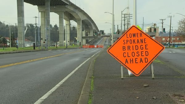 Spokane Street Swing Bridge to reopen Monday morning