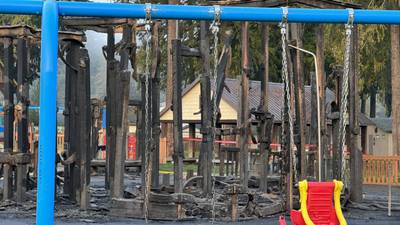 Massive early-morning fire incinerates beloved Port Angeles playground