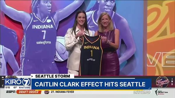 Caitlin Clark fever is catching Seattle by Storm