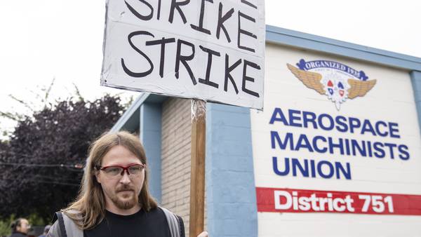 Boeing factory workers reject contract, vote to strike