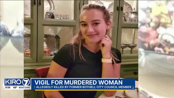 Vigil for Murdered Woman
