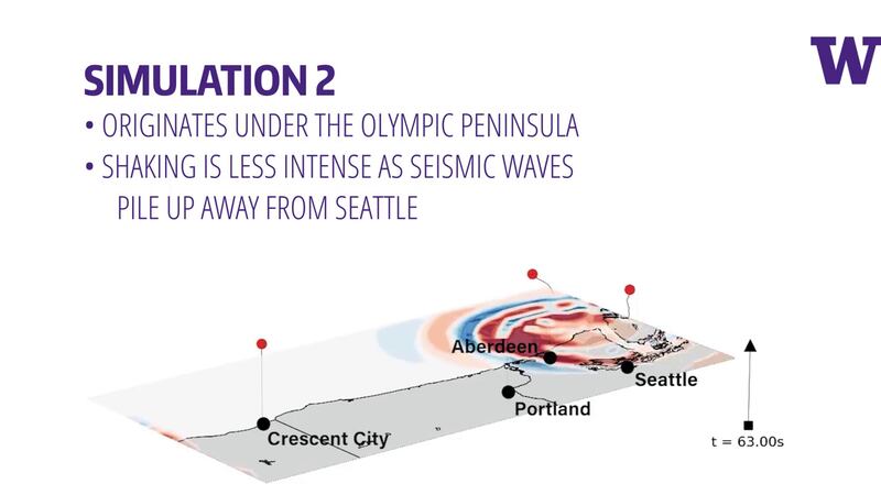 New Simulations Show How The Big One Could Play Out In Seattle Kiro 
