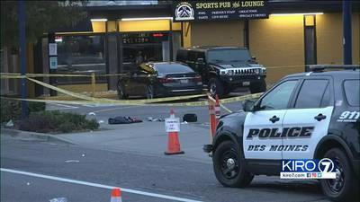 1 hurt when gunfire erupts outside Des Moines sports bar