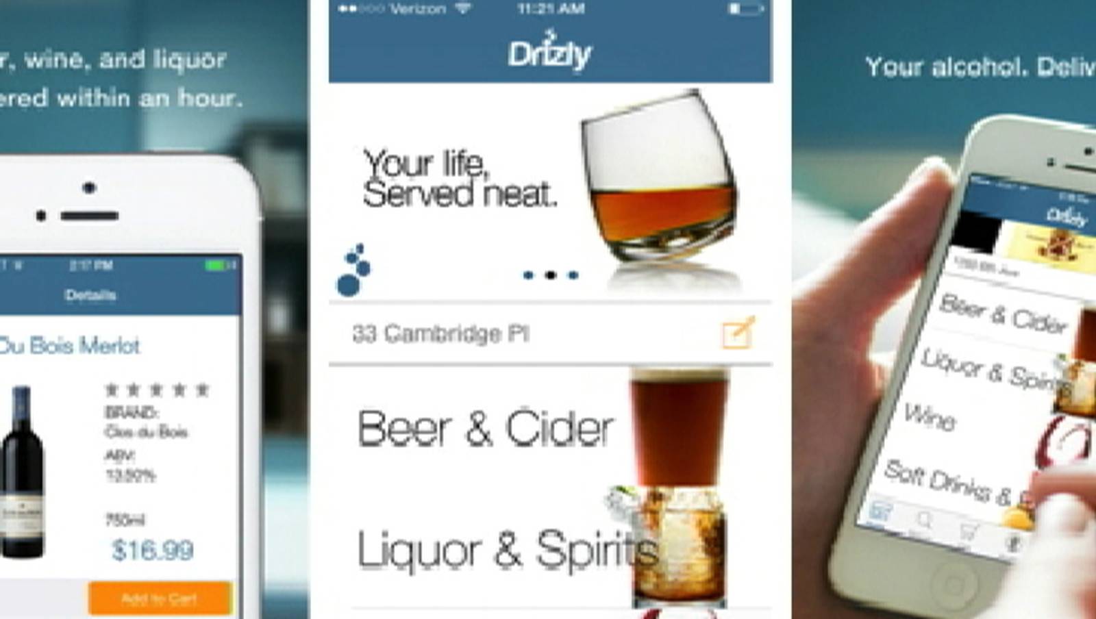 Alcohol delivery app launches in Seattle KIRO 7 News Seattle