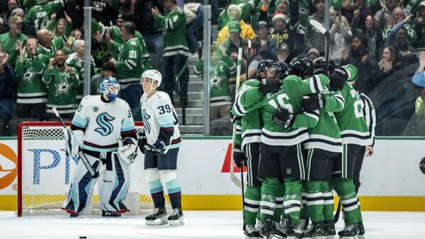Duchene scores twice and sets up Harley’s overtime goal to give Stars 4-3 win over Kraken