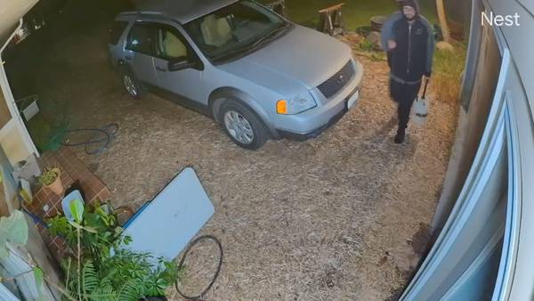 Caught on camera: Shoreline home targeted by arsonist