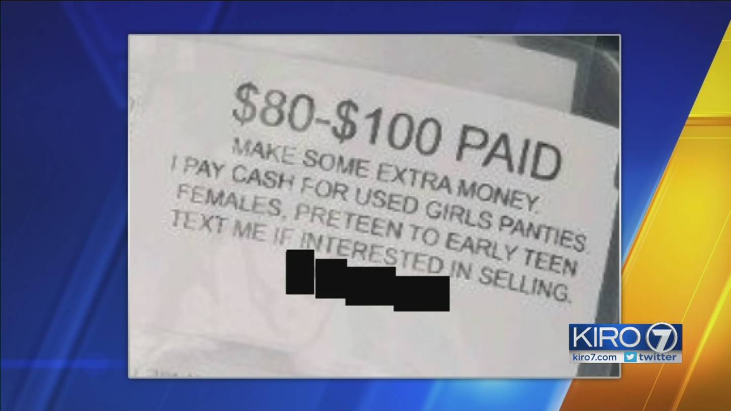 Sheriff: Man sought to buy teen girls' underwear at Tukwila bus stops