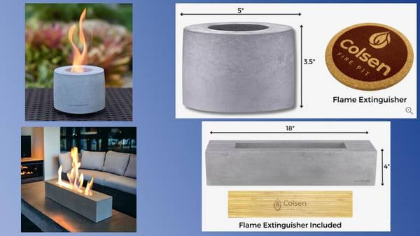 Recall alert: Colsen fire pits recalled over burn, fire hazards