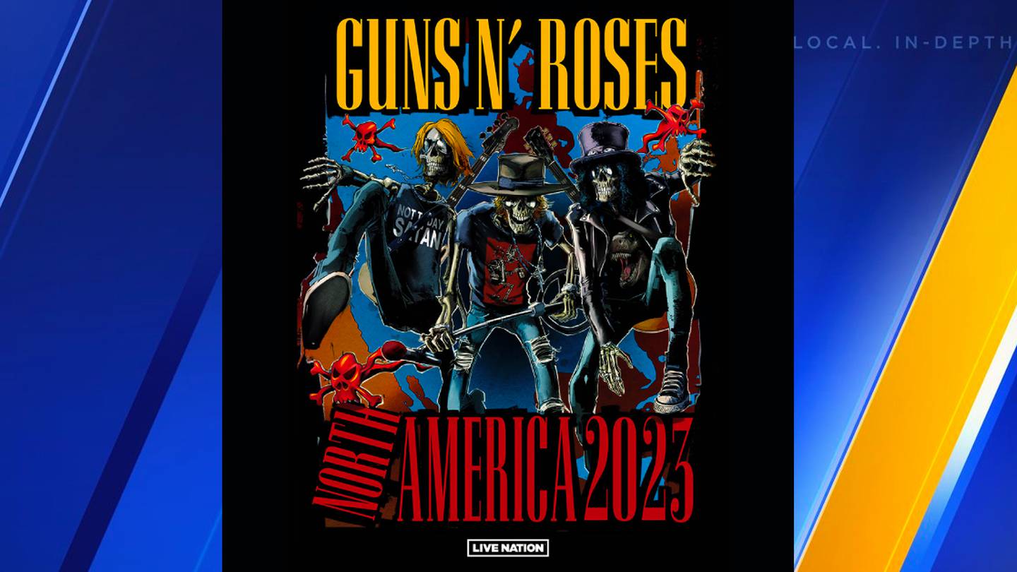 Guns N' Roses announce 2023 world tour, including San Diego