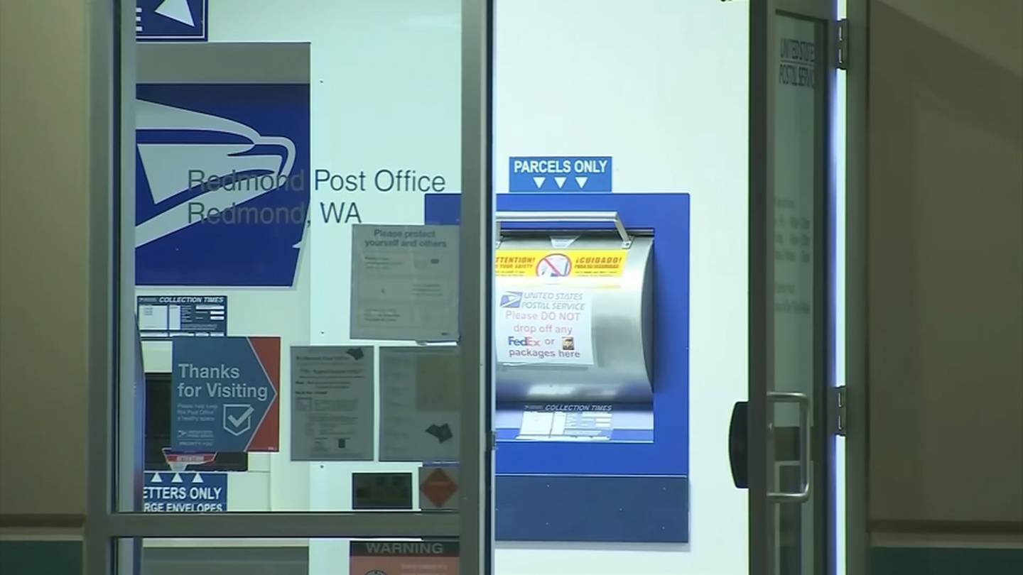 Investigation underway on whether mail is being held up at Redmond postal  center – KIRO 7 News Seattle