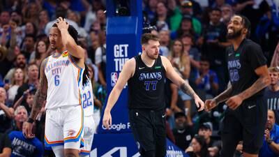 NBA Playoffs: Luka Dončić leads 17-point Mavericks comeback to finish off Thunder
